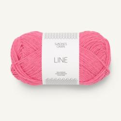 Sandnes Garn Line bubblegum pink