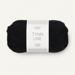 Sandnes Garn Tynn Line black