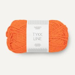 Sandnes Garn Tykk Line orange tiger