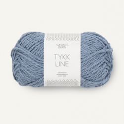 Sandnes Garn Tykk Line bla hortensia