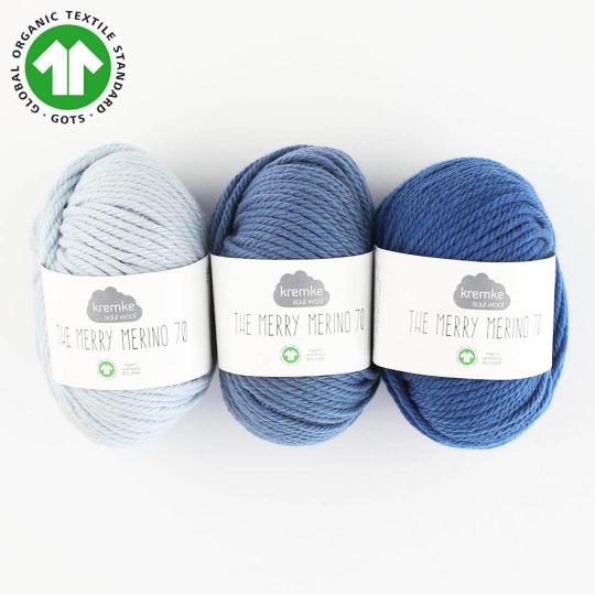 Kremke Soul Wool The Merry Merino 70 GOTS Wool White