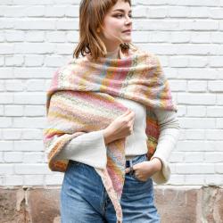 Kremke Soul Wool Pattern Edda Shawl
