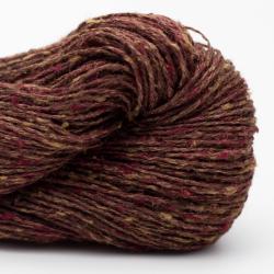 BC Garn Tussah Tweed Auslauffarben aubergine-mix