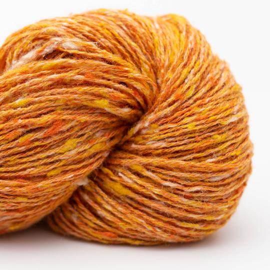 BC Garn Tussah Tweed Auslauffarben orange