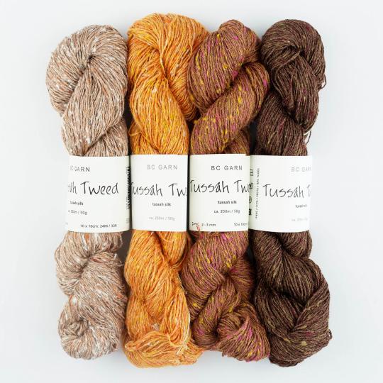 Tussah Tweed Auslauffarben (Strang)