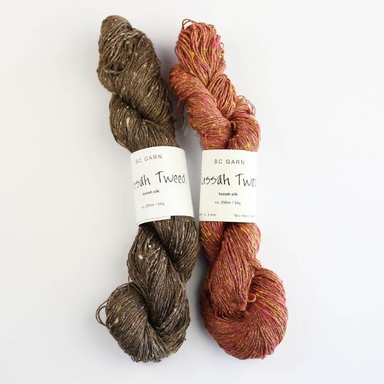 Tussah Tweed Sale Farben