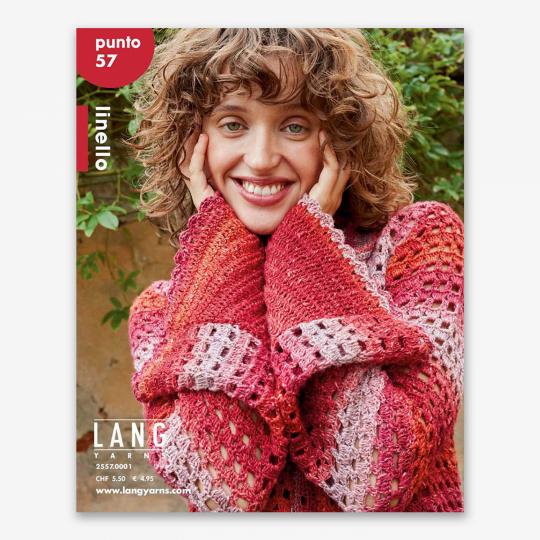 Lang Yarns Anleitungsheft Punto 57 Linello Deutsch/Französisch/Niederländisch