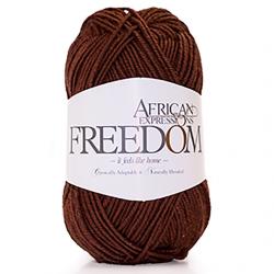 African Expressions Freedom Schokobraun