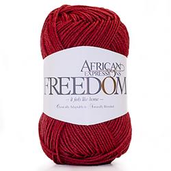 African Expressions Freedom Kirschrot
