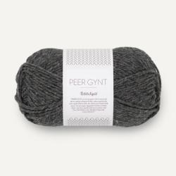 Sandnes Garn Peer Gynt by PetiteKnit Charcoal Melange