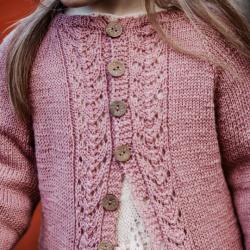 BC Garn Anleitung Cardigan Ole Kofte 