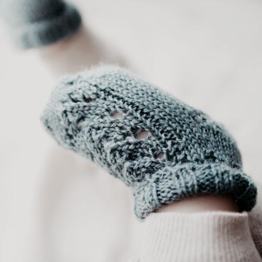 BC Garn Anleitung Babysocken Ole Sokker  deutsch
