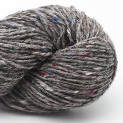 Erika Knight Puro tweed Giant's Stone Grey