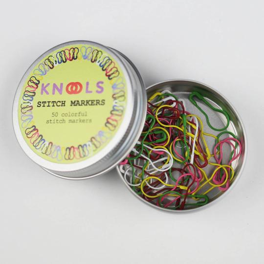 Knools Stitch Markers colorful