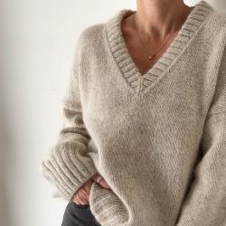 BC Garn Harlow Sweater V Neck