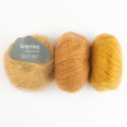 Kremke Soul Wool Silky Kid Auslauf Kupfer