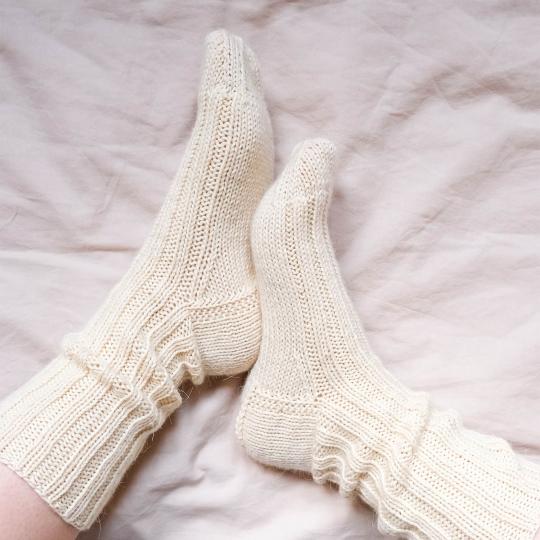 Kremke Soul Wool Anleitung Easy Socks 6-fach deutsch
