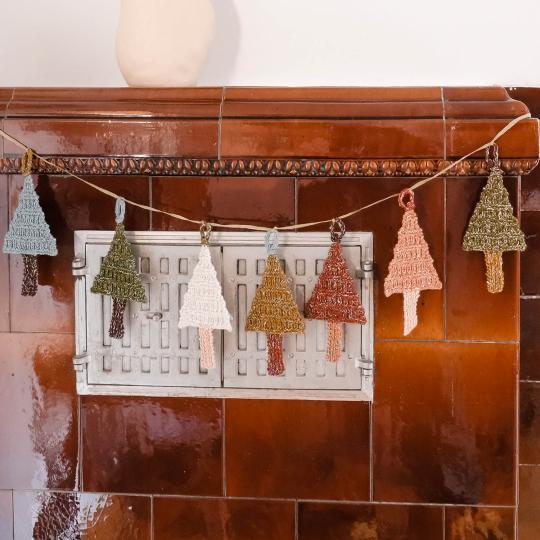 BC Garn Pattern Christmas Trees deutsch
