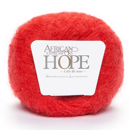 African Expressions Hope im 250g Paket Erdbeerrot