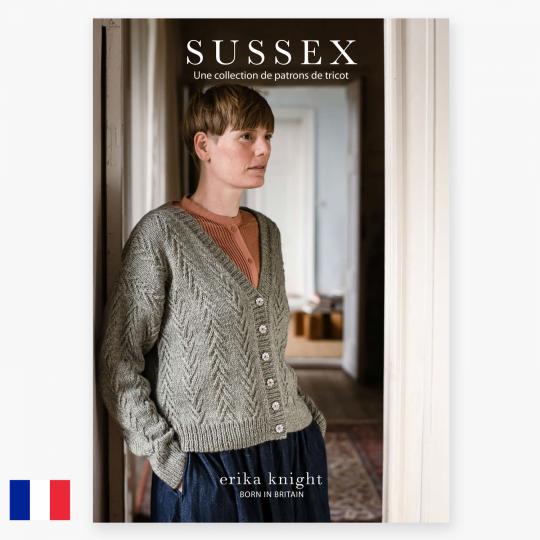 Erika Knight Pattern Booklet Sussex französisch