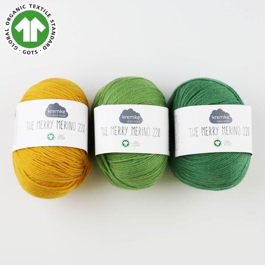 Kremke Soul Wool The Merry Merino 220 GOTS Wool White