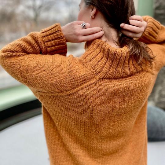 Amano Anleitung Freya Pullover  englisch