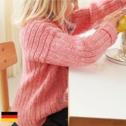 Sandnes Garn Sandnes Garn Patterns 2401 Mykt til barn Finnick Pullover Junior (deutsch)