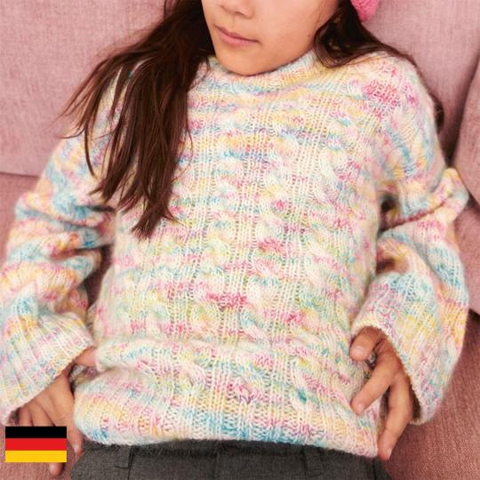 Sandnes Garn Sandnes Garn Patterns 2401 Mykt til barn Bonnie Pullover Junior (deutsch)