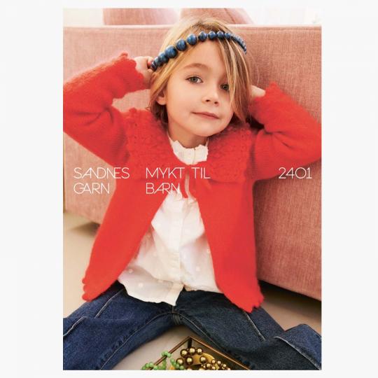 Sandnes Garn Sandnes Garn Patterns 2401 Mykt til barn Bonnie Pullover Junior (deutsch)