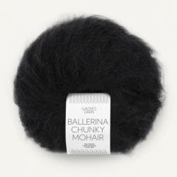 Sandnes Garn Ballerina Chunky Mohair svart