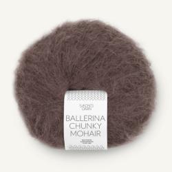 Sandnes Garn Ballerina Chunky Mohair mork sjokolade