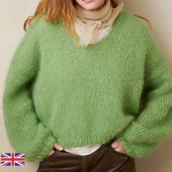 Sandnes Garn Sandnes Garn Patterns 2402 Ballerina Chunky Mohair Facile Sweater Chunky (englisch)