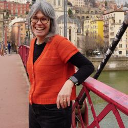 KremkeSoulWool Pattern Planchette Cardigan