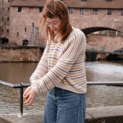 Kremke Soul Wool Pattern Hepatica Sweater