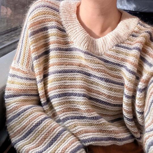 Kremke Soul Wool Anleitung Hepatica Sweater englisch
