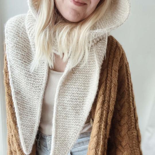 Kremke Soul Wool Pattern Holly Scarf französisch