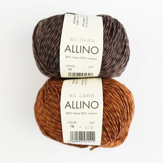 BC Garn Allino Sale-Farben Blassgelb