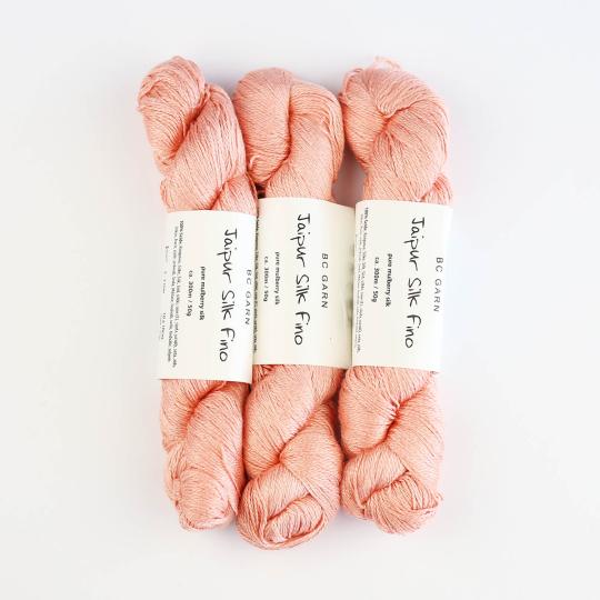 BC Garn Jaipur Slik Fino 250g Babyrosa