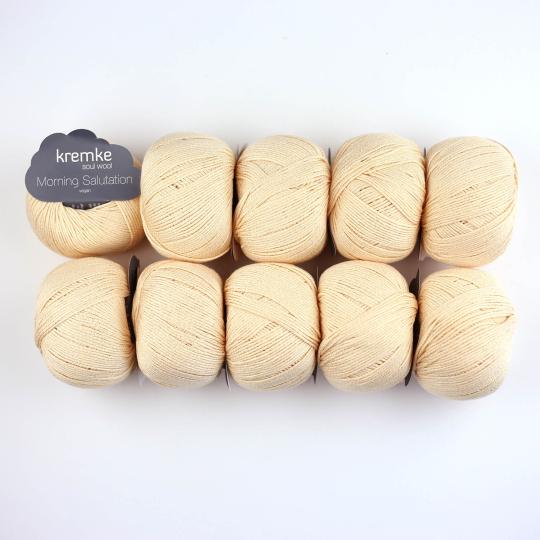 Kremke Soul Wool Morning Salutation Sale-Farben im 500g Paket Schwarzbraun