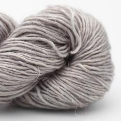 Cowgirl Blues Merino Linen solid hand dyed Silver Fox