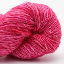 Cowgirl Blues Merino Linen solid hand dyed Hot Pink