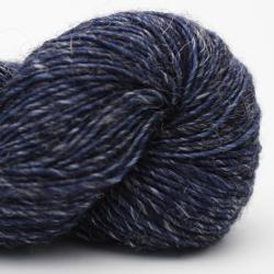 Cowgirl Blues Merino Linen solid hand dyed Indigo