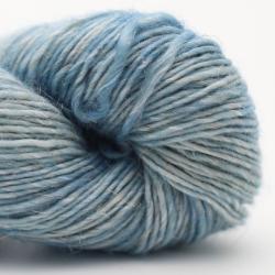 Cowgirl Blues Merino Linen solid hand dyed Celadon