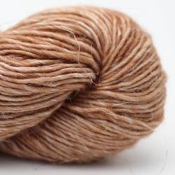 Cowgirl Blues Merino Linen solid hand dyed Camel