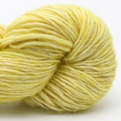 Cowgirl Blues Merino Linen solid hand dyed Lemon
