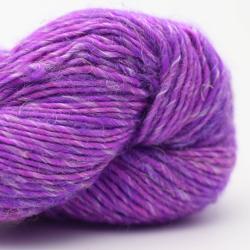 Cowgirl Blues Merino Linen solid hand dyed African Violet