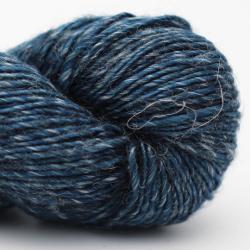 Cowgirl Blues Merino Linen solid hand dyed Cape Storm