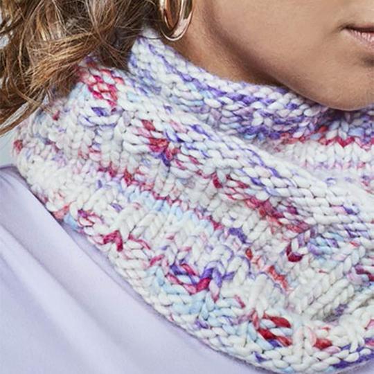 Amano Anleitung Antonella Cowl englisch