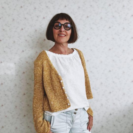 BC Garn Anleitung Uukii Cardigan deutsch