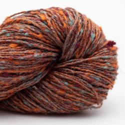 BC Garn Tussah Tweed rost-aqua-mix